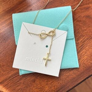 Infinity Cross Necklace